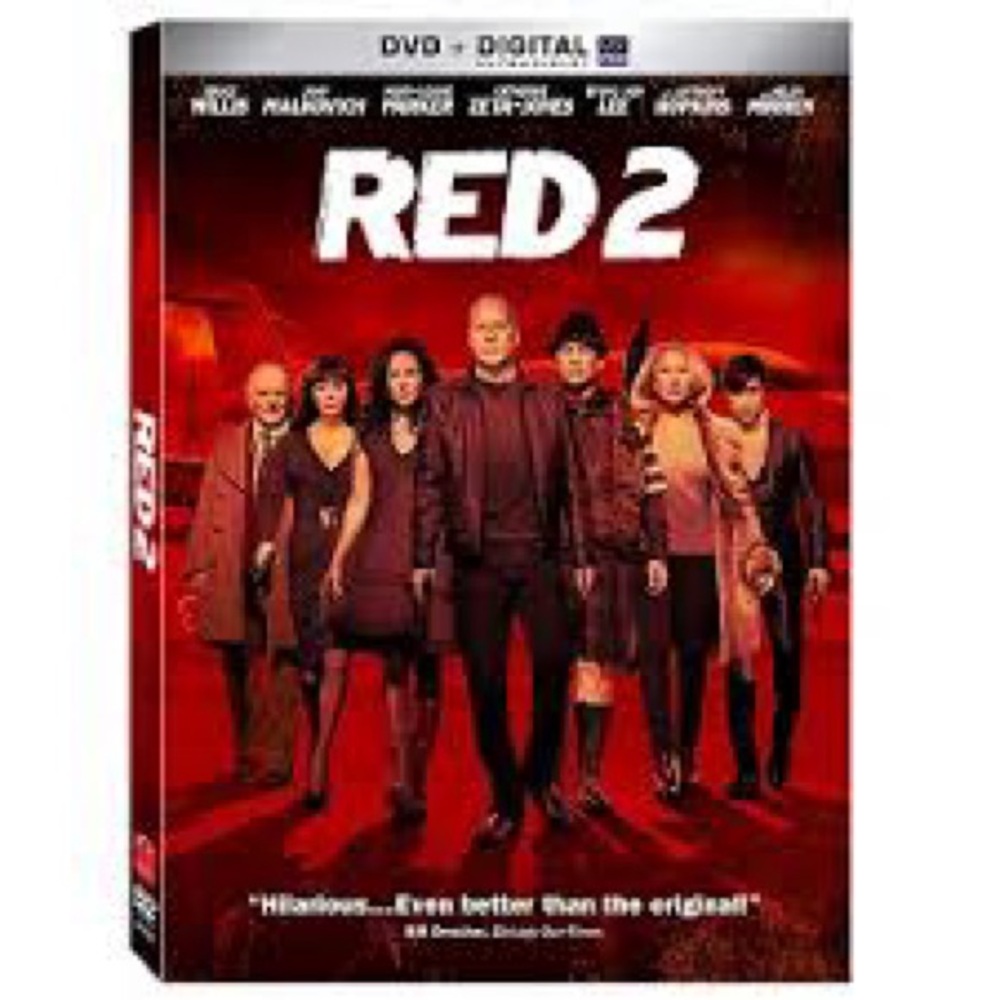 🔥 Red 2 DVD + Digital (New Sealed) | Action Comedy, Bruce Willis, Helen Mirren 🔥